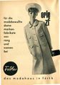 Werbung vom <a class="mw-selflink selflink">Modehaus Fiedler</a> von 1965