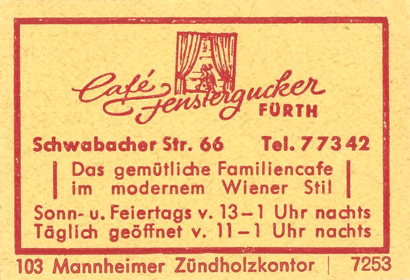 Datei:Werbeetikett Café Fenstergucker.jpg