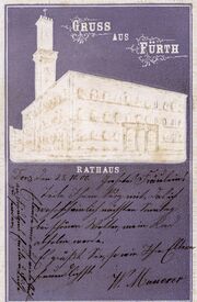 AK Rathaus Prägekarte Lila 28 Okt 1900.jpg