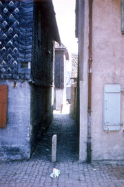 Geleitsgasse zur Markgrafengasse 1973 img974.jpg