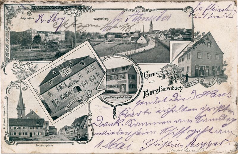 Datei:AK Burgfarrnbach gel 1901.jpg