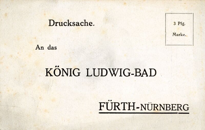 Datei:AK König Ludwig Quelle ngl Dosana Sprudel 1910 2.jpg