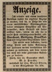 Barchent, Bettzeug, Druckkattun im Hause Ellern 25.09.1847.jpg