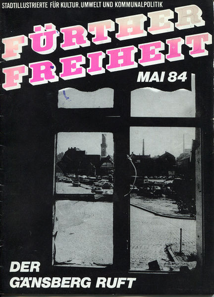 Datei:Fürther Freiheit Mai 1984.jpg