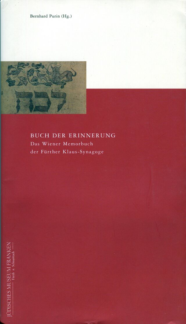 Ich Lese Im Buch Der Erinnerung Buch der Erinnerung (Broschüre) – FürthWiki