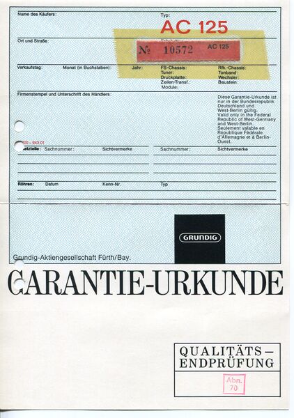 Datei:Grundig Garantieschein 1970.jpg