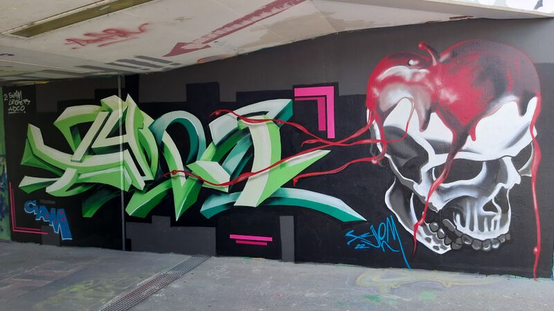 Datei:Unterführung Schießplatz 2022 I.jpg