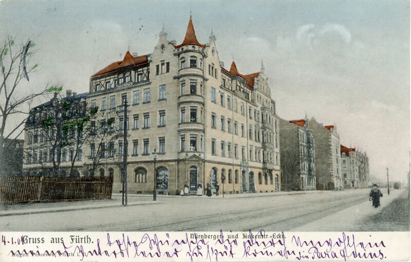 Datei:AK Finkenstraße gel 1905.jpg
