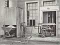 Gaswerk, angeschlossene Müllverbrennung, Flugaschentransport mittels Vacuumpumpe, Aufnahme von 1911