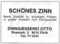 Werbung <a class="mw-selflink selflink">Zinngießer</a> Otto in der <!--LINK'" 0:6--> von 1979