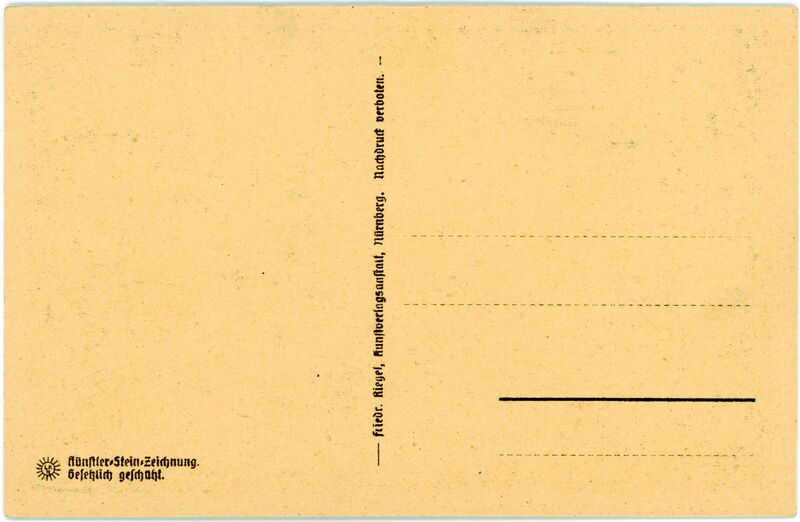 Datei:AK Künstler-Steinzeichnung-Ansichtskarten Rückseite.jpg