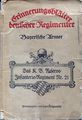 Titelblatt: Erinnerungsblätter deutscher Regimenter Bayerische Armee - K. B. Reserve Infanterie Regiment Nr. 21, 1923