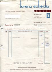 Rechnung Lorenz Scheidig 1970.jpg