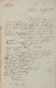 Amtsenthebung Karnstein Hospitalsynagoge, 25. September 1863.png