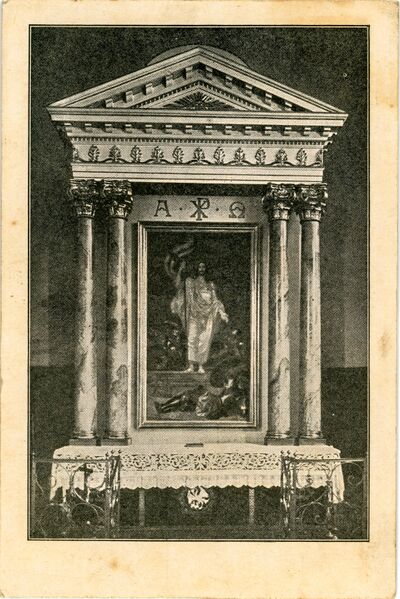 Datei:AK Altar Auferstehungskirche ngl.jpg