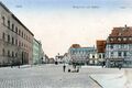 Ansichtskarte von der Kreuzung Königstraße, gel. Jun 1906