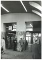 Hauptbahnhof, Blick von der Schalterhalle Richtung Bahnsteig 1, 1982. Bestandsaufnahme vor Baubeginn U-Bahn