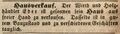 Hausverkauf Eder, Fürther Tagblatt 25. März 1848