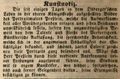 Zeitungsartikel über den Maler <!--LINK'" 0:22-->, Dezember 1848