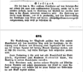 Ankunft des ersten Fürther Kanalschiffs am 3. Juni 1843 - Zeitungsbericht des Fürther Tagblatts Nr. 88/1843