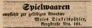 Moses Dinkelspühler, Fürther Tagblatt 16.12.1846.jpg
