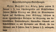1857 Gewerbeprivileg Streng.png