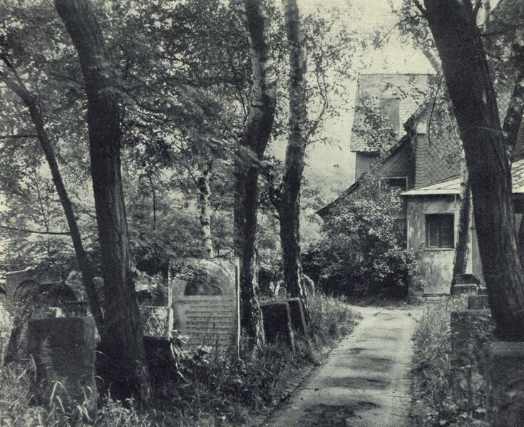 Datei:Alter Jüdischer Friedhof 1926.jpg
