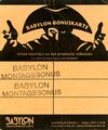 Bonus Karte für das Babylon Kino, ca. 1995