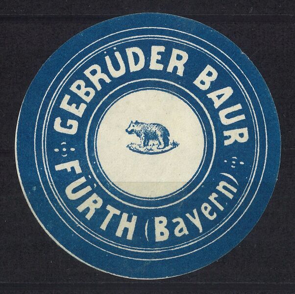 Datei:Siegelmarke Gebr. Baur.jpg