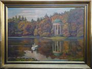 Der Monopteros im Schlosspark Nymphenburg von H. Härdtlein.jpg