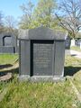 Grabstein Jenny und Sigmund Morgenthau, neuer jüdischer Friedhof Fürth, Feld VIII. 173-174