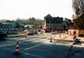 Umbau der Straßenführung an der Billinganlage, im Dezember 2002