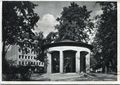 Pavillon in der Dr.-Konrad-Adenauer-Anlage, Postkarte gelaufen im Oktober 1956