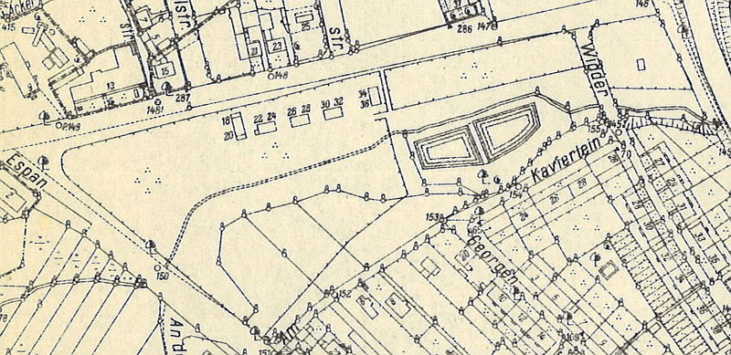 Datei:Kavierlein Lageplan 1950.jpg