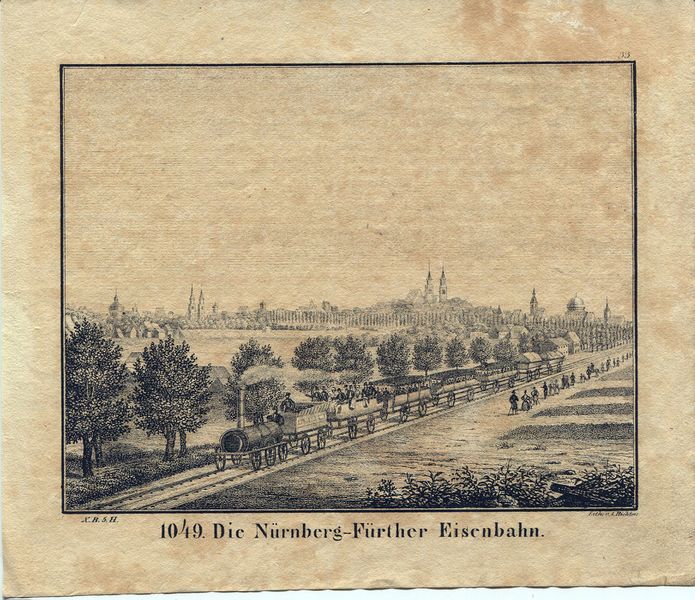 Datei:Lithographie Ludwigseisenbahn.jpg