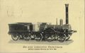 Historische Ansichtskarte der Lokomotive <a class="mw-selflink selflink">Adler</a> von 1913
