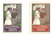Werbemarke Spiegelfabrik J. L. Lehmann I.jpg