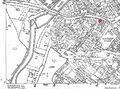 Gänsbergplan Stadt Fürth, Königstraße 40 rot markiert