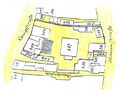 Lageplan Schulhof zwischen Königstraße und Mohrenstraße nach Gottlieb Wunschel um 1800