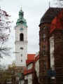 Turm vom St. Heinrich von der Frauenschule aus gesehen