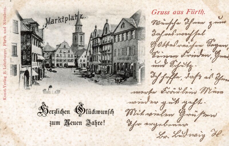 Datei:AK 30 Dezember 1900 Marktplatz.jpg