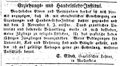 Eldod Anzeige im Nürnberger Friedens- und Kriegs-Kurier 27.10.1856
