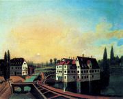 Wasserschloß Burgfarrnbach Ölgemälde.jpg