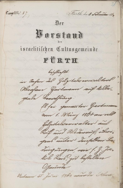 Datei:Bestellung Hartmanns auf Ruf und Widerruf, 8. Februar 1864 a.pdf