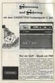 Werbung der <a class="mw-selflink selflink">GRUNDIG Radio-Werke</a> in der Schülerzeitung <!--LINK'" 0:35--> Nr. 2 1968