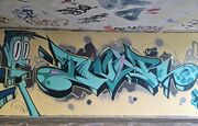 Graffiti 3 April 2025 Unterführung Schießplatz Kapellenstraße.jpg