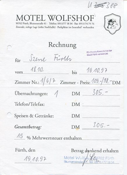 Datei:Rechnung Motel Wolfshof 1997.jpg