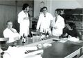 Laborräume in der Fa. Grundig an der Stadtgrenze, Juni 1966