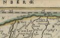 Territorium Norimbergense, 1651 (Ausschnitt; nicht genordet)