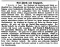 Bericht zum Verein durchreisender Israeliten, Fürther Tagblatt 9.Juni 1877